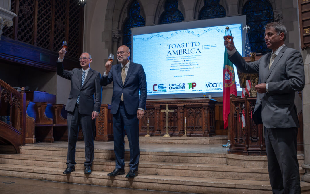 “Toast to America” em ambiente requintado e significativo dos laços Portugal/EUA