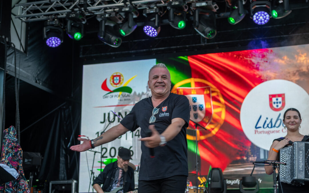 Tony Borges & Banda Euro nas festas do Dia de Portugal em Fall River 2026