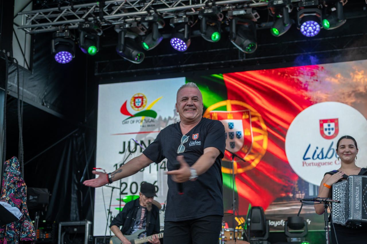 Tony Borges & Banda Euro nas festas do Dia de Portugal em Fall River 2026