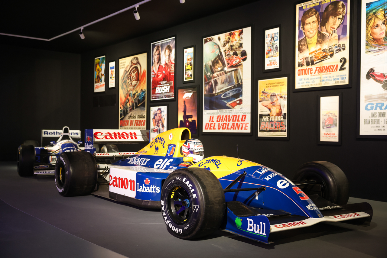 Automóveis de Ayrton Senna e Nelson Piquet no Museu do Caramulo