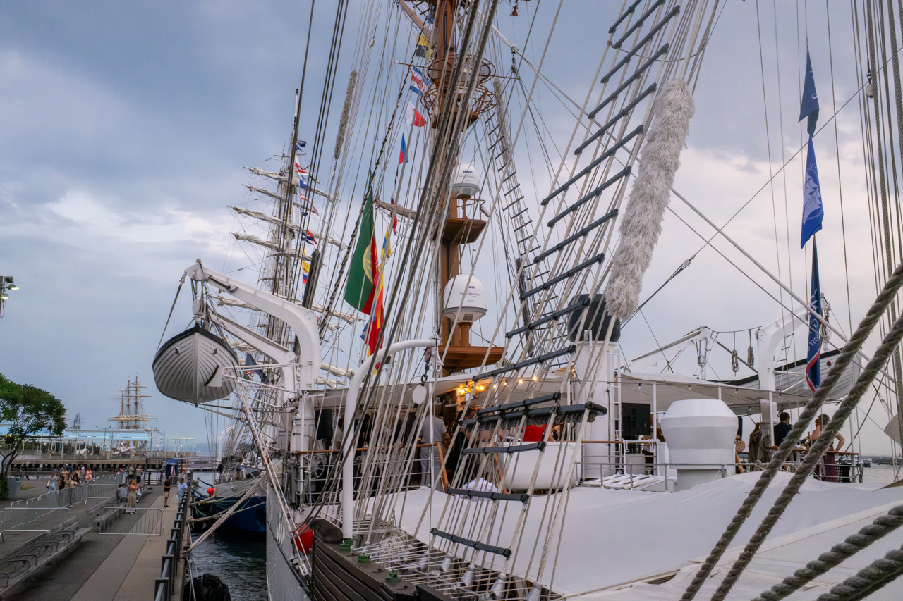 O Regresso de um Ícone: Navio-Escola Sagres Celebrado no Museu da Baleia de New Bedford