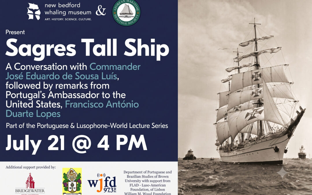 O Regresso de um Ícone: Navio-Escola Sagres Celebrado no Museu da Baleia de New Bedford