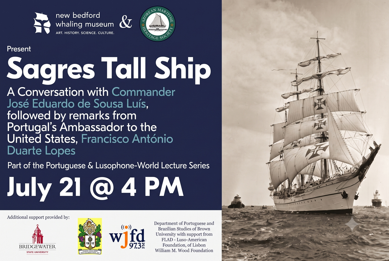 O Regresso de um Ícone: Navio-Escola Sagres Celebrado no Museu da Baleia de New Bedford