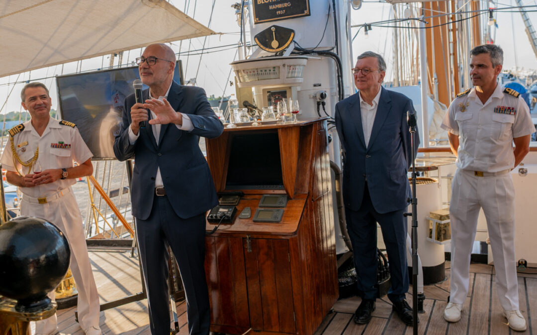 “Sugiro que a Sagres venha  aos EUA em 2028 para estar presente nos Jogos Olímpicos dos EUA e ao Havai para comemorar a chegada dos  primeiros portugueses a este  arquipélago do Pacífico” – Embaixador Francisco Duarte Lopes