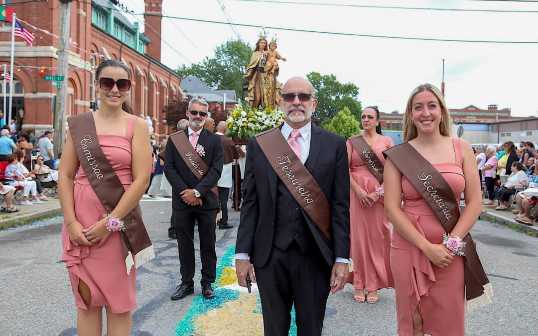 D. Sean O’Malley na festa de Nossa Senhora do Monte Carmelo, New Bedford