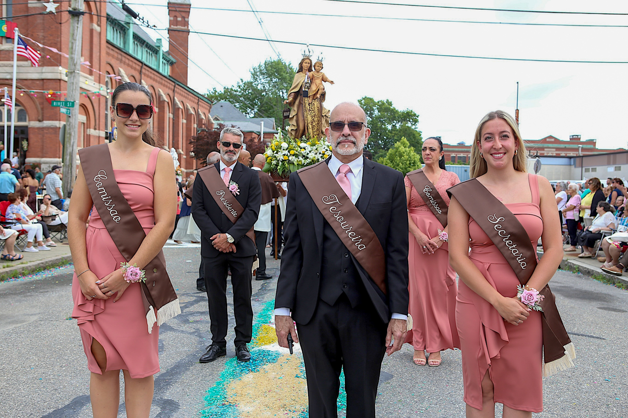 D. Sean O’Malley na festa de Nossa Senhora do Monte Carmelo, New Bedford