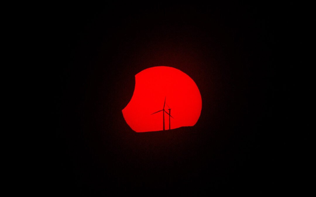 Eclipse solar em Portugal, no dia 12 de agosto de 2026 (foto)