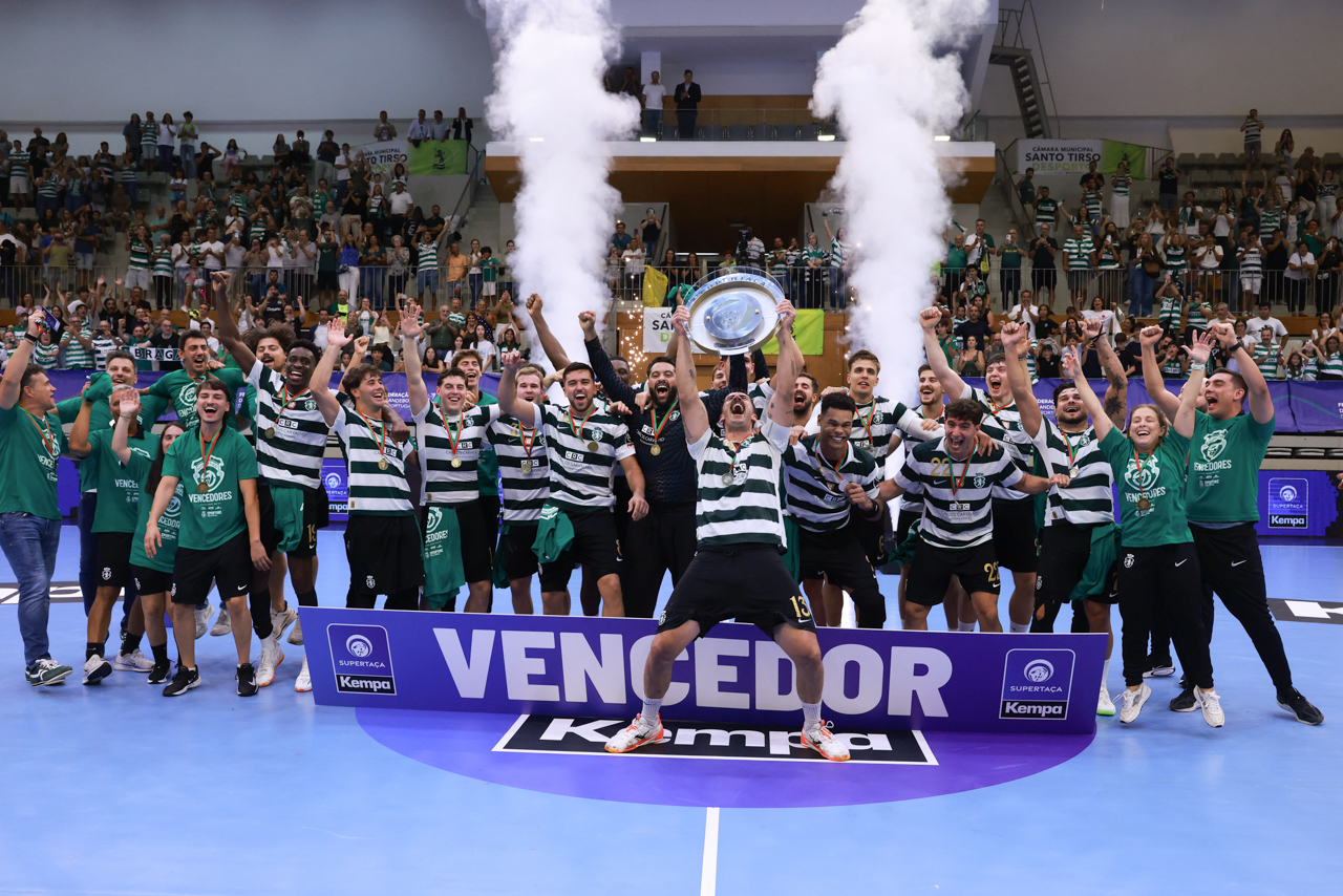 Sporting conquista Supertaça de andebol pela quarta vez consecutiva