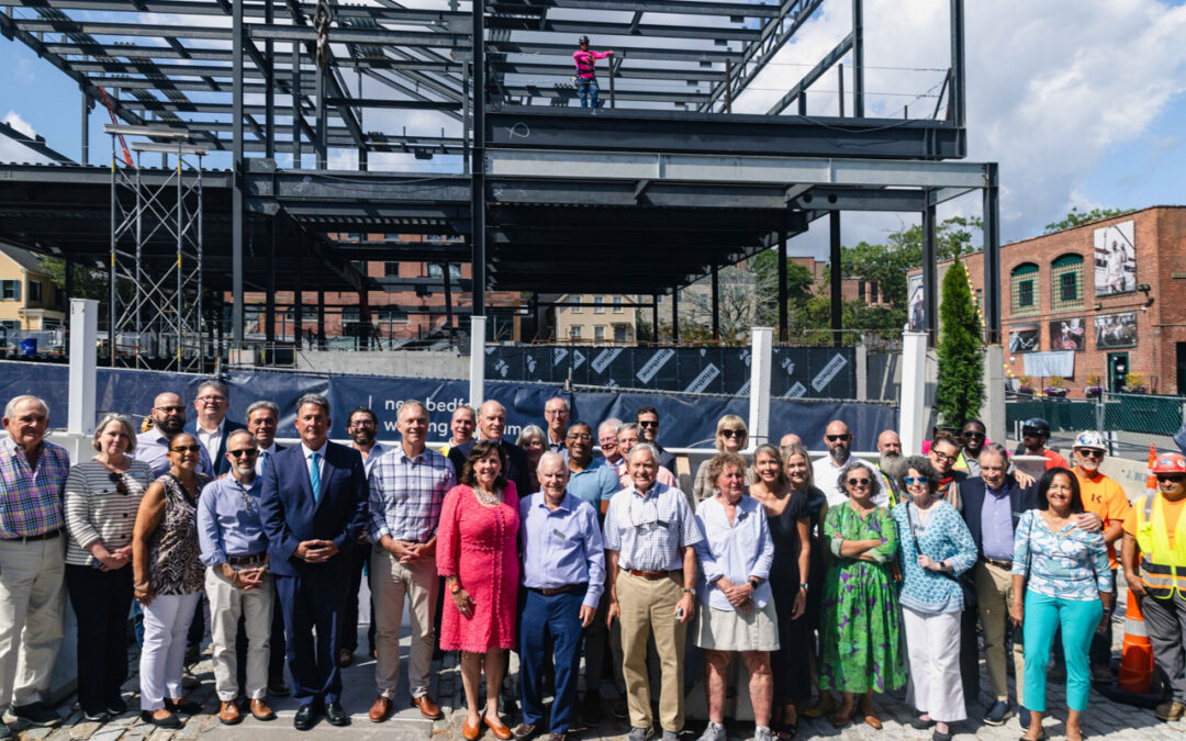 New Bedford Whaling Museum conclui construção da estrutura do novo centro de acolhimento e exposições