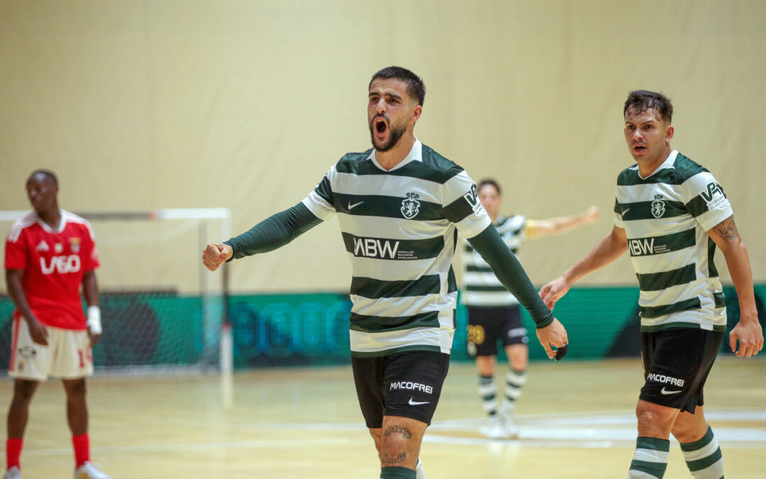 Sporting vence Benfica no prolongamento e conquista 13.ª Supertaça masculina de futsal