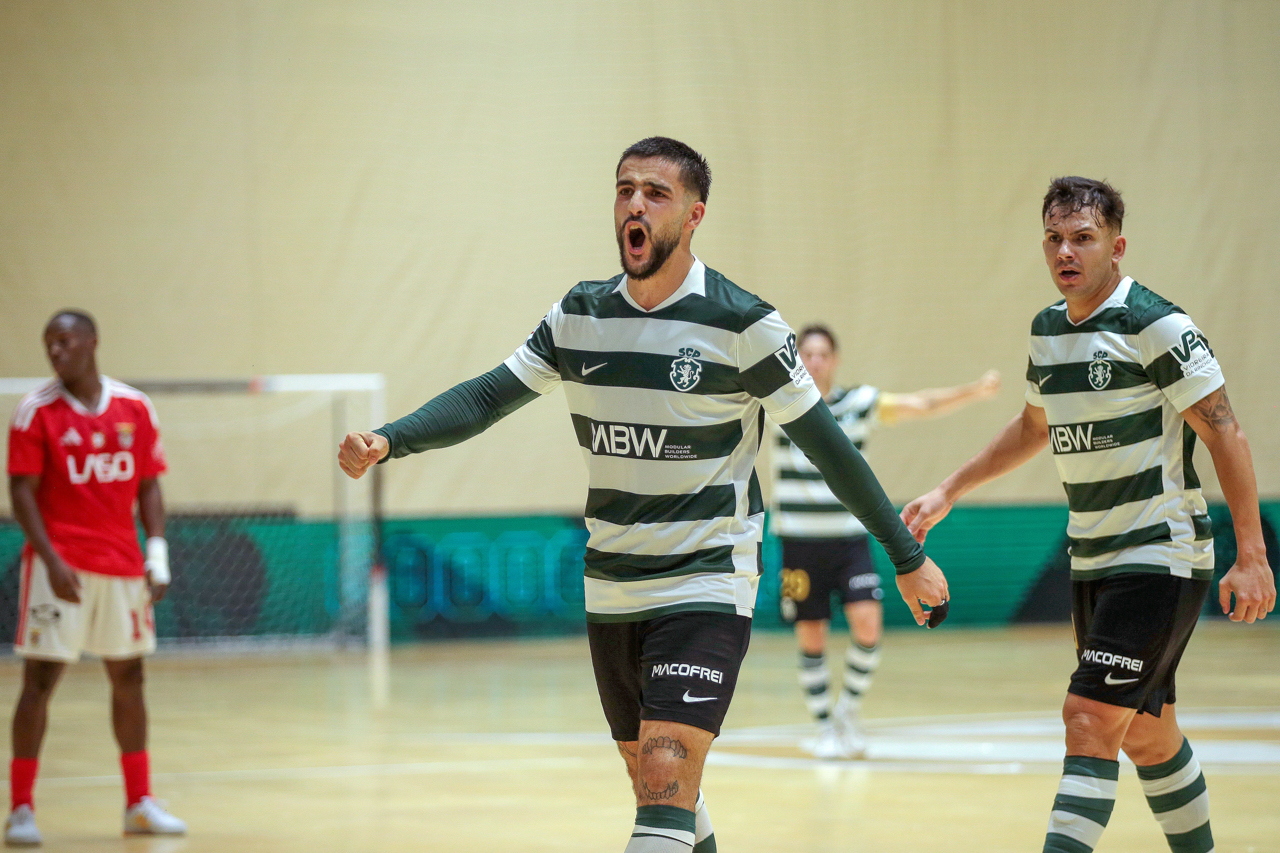 Sporting vence Benfica no prolongamento e conquista 13.ª Supertaça masculina de futsal
