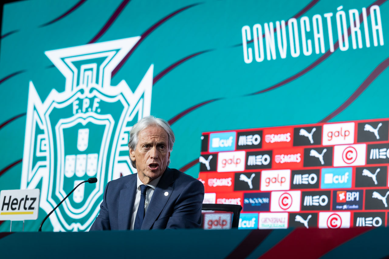 Liga Nações: Jesus divulga primeira lista de convocados como selecionador de Portugal