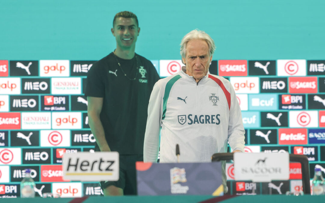 Liga Nações: Jorge Jesus garante Ronaldo titular com o País de Gales