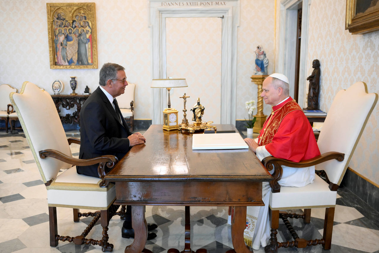 PR António José Seguro é recebido pelo Papa Leão XIV