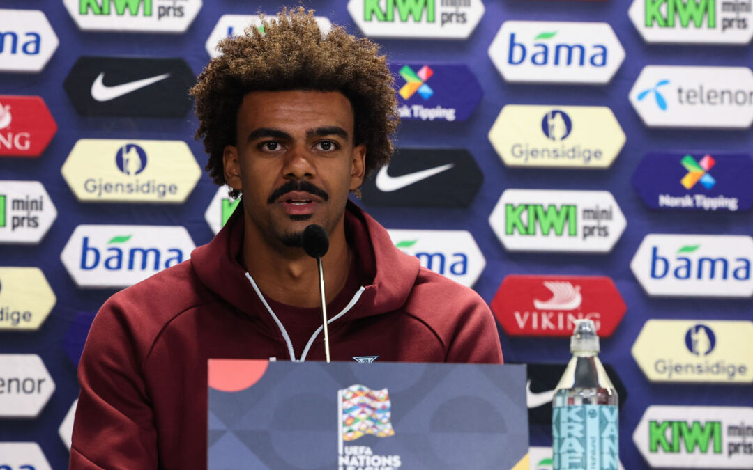 Liga Nações: Renato Veiga tranquilo e confiante para duelo com Haaland