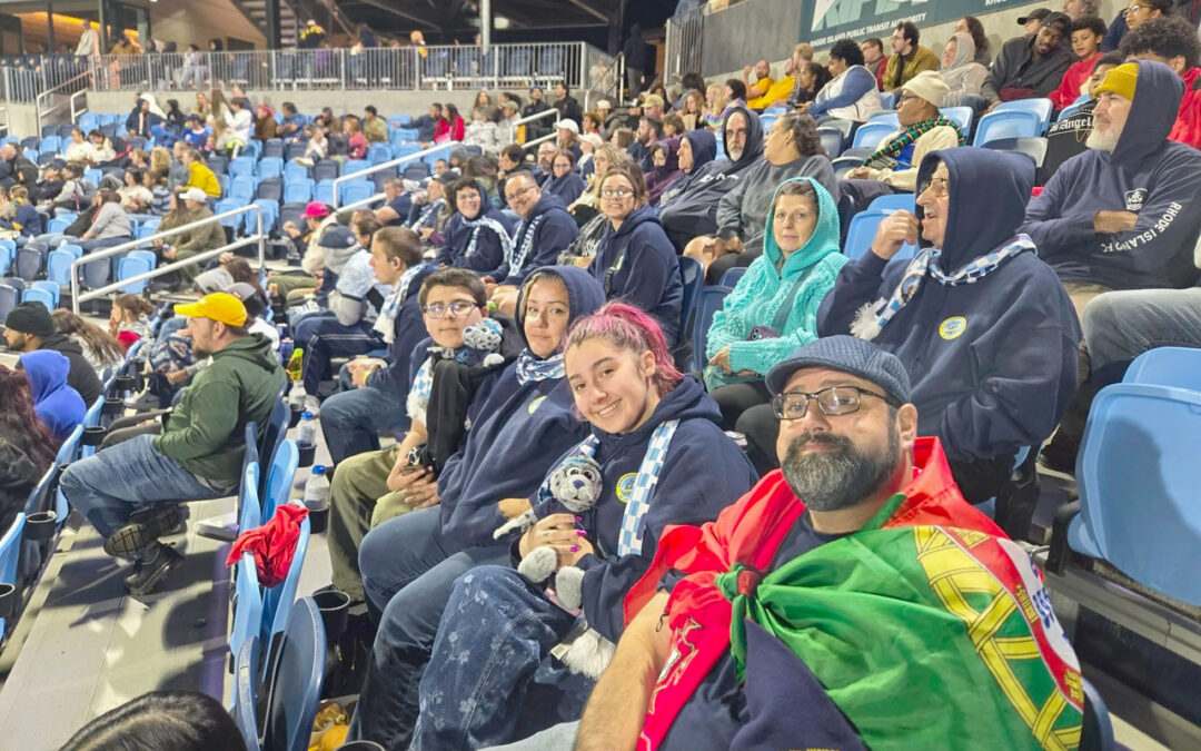 Portuguese Heritage Night no Centreville Bank Stadium em Pawtucket, RI