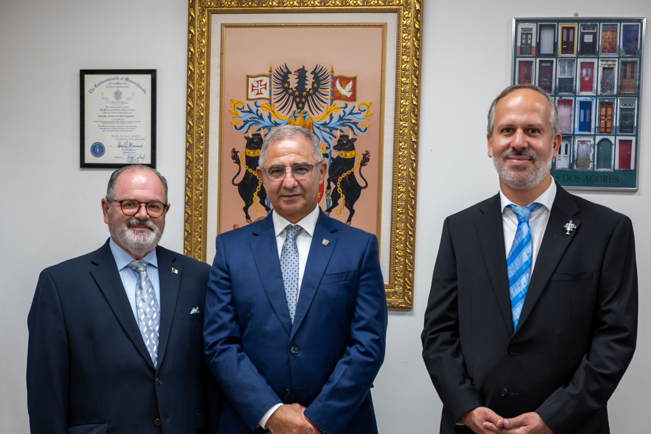 José M. Bolieiro recebido na Casa dos Açores da Nova Inglaterra