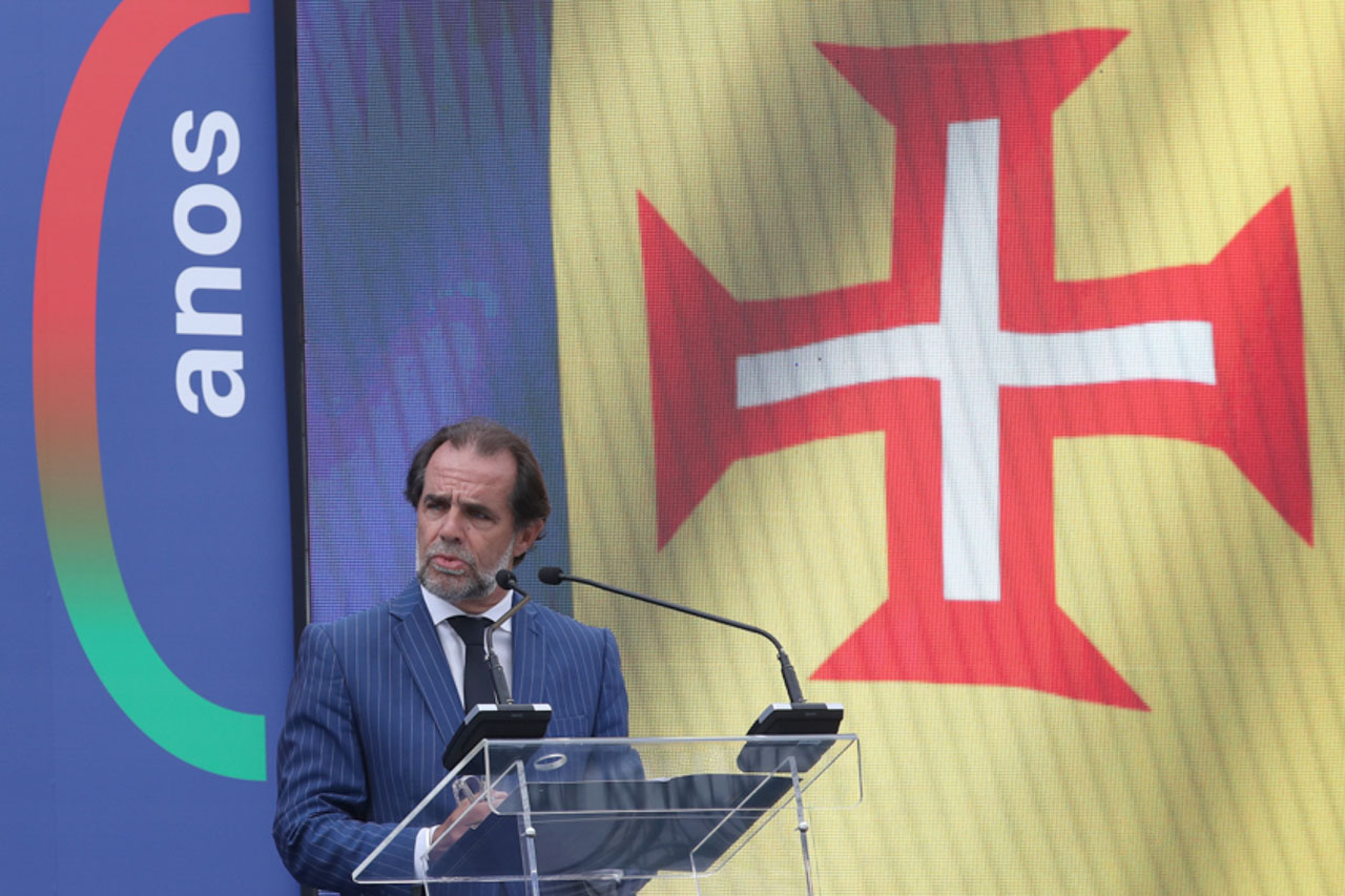 Comemorações por ocasião dos 50 anos de Autonomia e dos 40 anos da Adesão de Portugal na União Europeia no Funchal