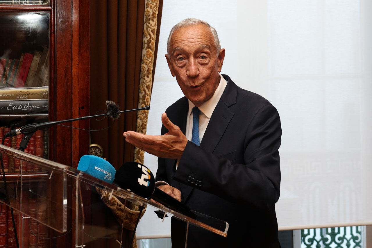 Marcelo Rebelo de Sousa pede união em momento crucial da Seleção Nacional de Futebol