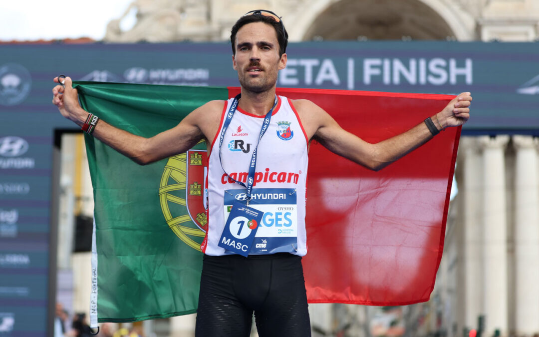 Miguel Borges terminou a Meia-Maratona de Lisboa em 11.º lugar (foto)