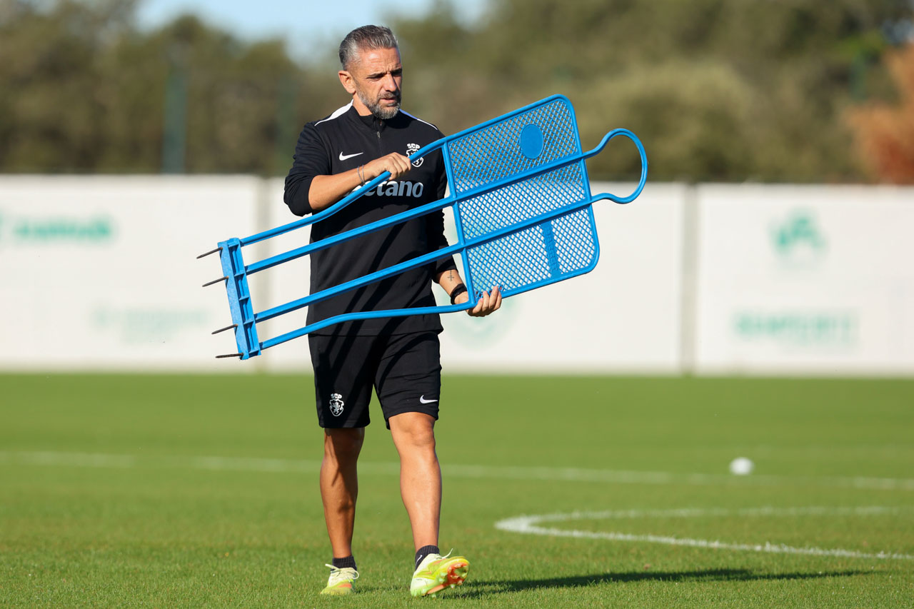 LC: Rui Borges prepara Sporting para combater intensidade coletiva do Lens
