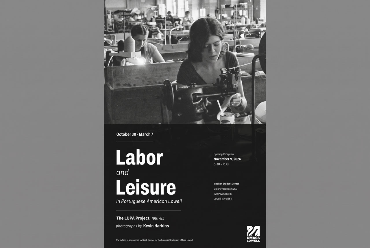 Exposição de fotografia de Kevin Harkins sobre a  comunidade luso-americana de Lowell nos anos 80 é inaugurada a 9 de novembro, 2026  na UMass Lowell